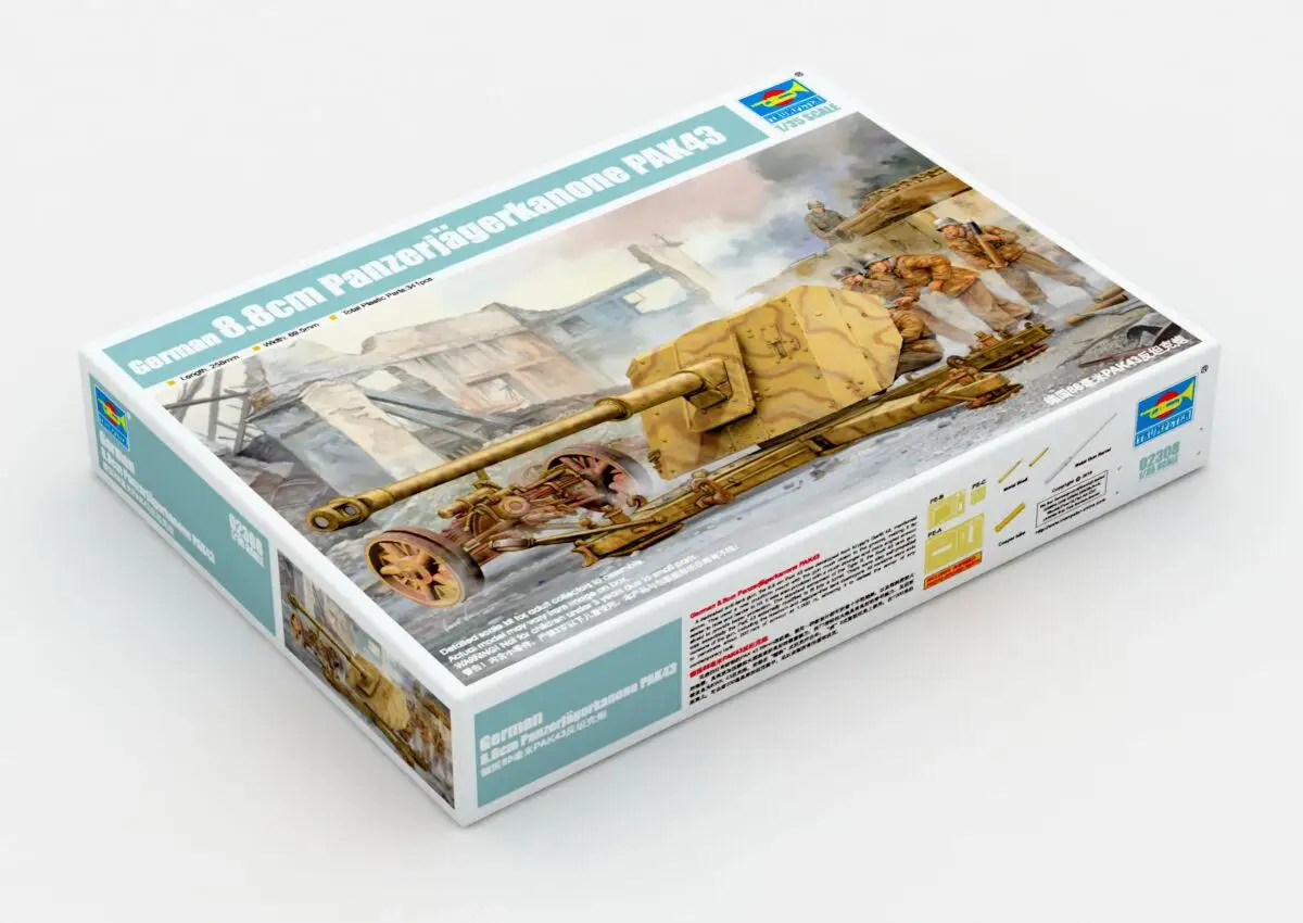 

Немецкий Набор Модель Trumpeter 02308 1/35, 88 мм, PAK43