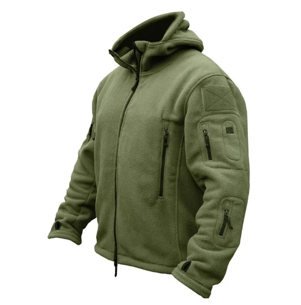 Casaco de inverno masculino, uniforme militar, jaqueta softshell, térmico, respirável, com capuz, camuflagem