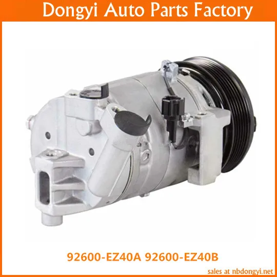 

DKS17DT 6 PK 12 В Высококачественный компрессор кондиционера для 92600-EZ40A 92600-EZ40B