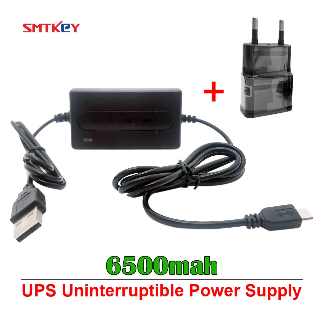 6500mAh 5V 2A USB Akıllı UPS: WiFi IP Kamera İçin Güvenli ve Sürekli Güç Kaynağı