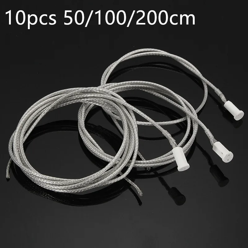 10pcs 50/100/200cm Lamp Base Lamp Socket G4 Light Holder Connector Ceramic / Plastic LED Halogen Bulb Dropshipping