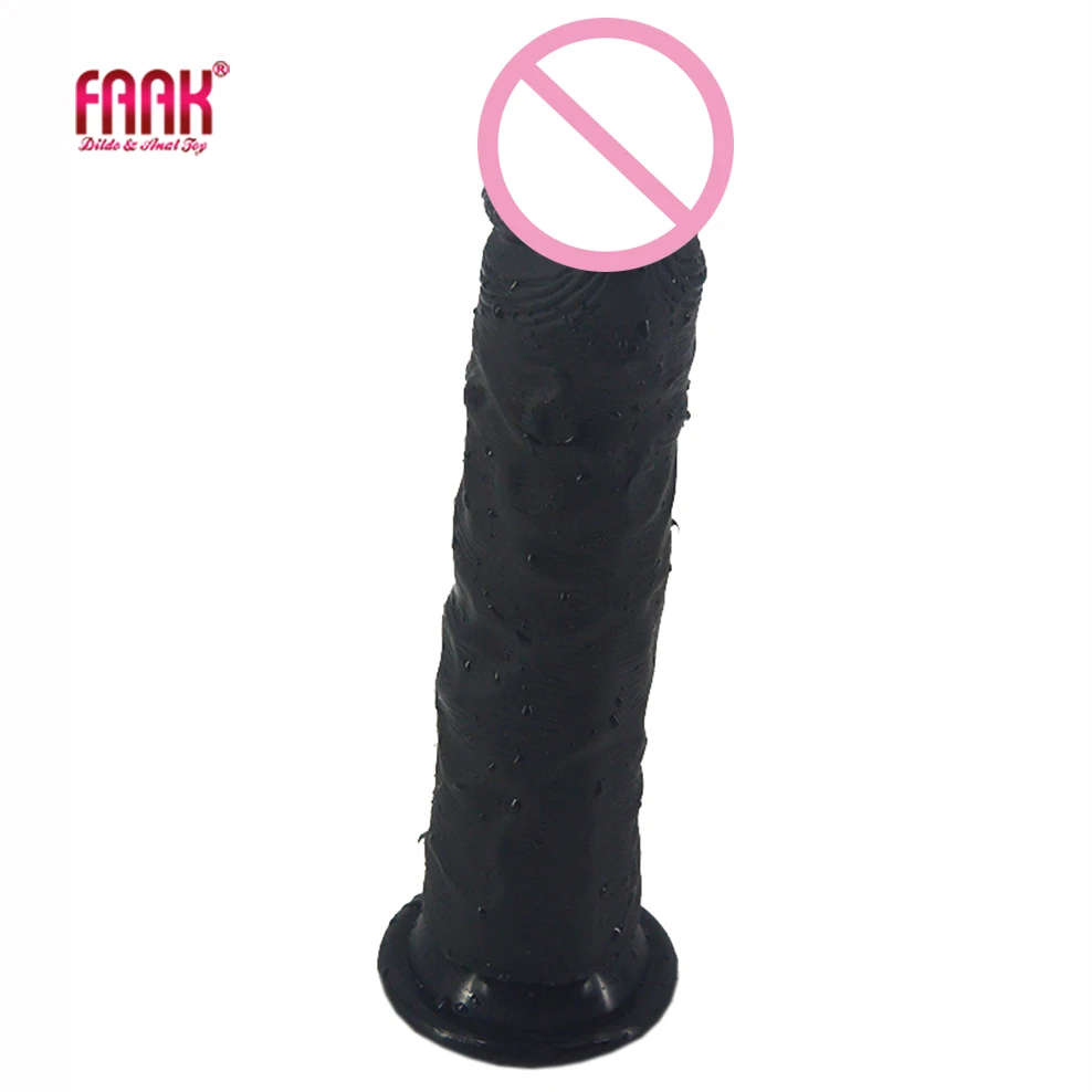 FAAK silicone realistic dildo suction fake penis sex toys for women masturbate lesbian flirt long dick flexible sex products