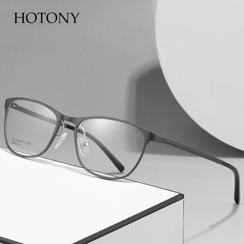 

Full Rim Eyeglasses Metal Oval Shape Alloy Prescription Glasses With Flexible Spring Hinge in the Temple Legs Spectacles Eyewear