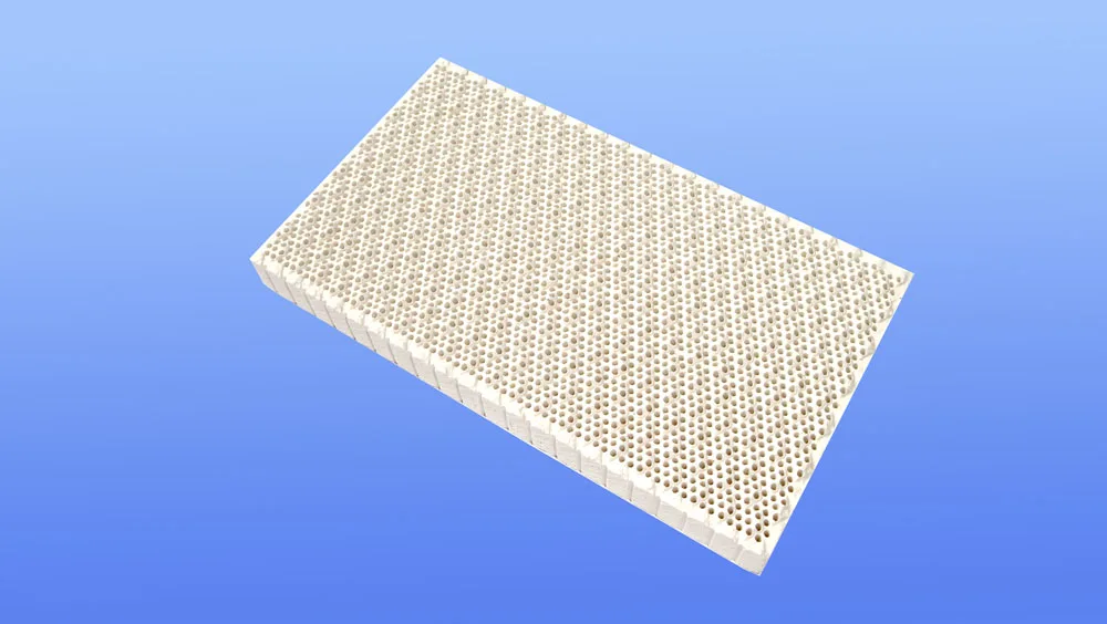 

Honeycomb Ceramic Plate 164*74*13mm Burner Tiles