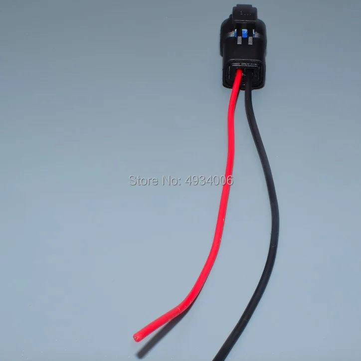 Worldgolden  2 Pin/Way  Waterproof Automotive Female Connector Water Temperature Sensor Plug With Wire Pigtail 211PC022S0049