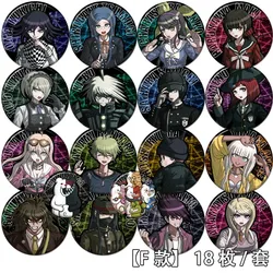 Danganronpa: Trigger Happy Havoc monokuma Makoto Brooch Acrylic Badges 58mm pins