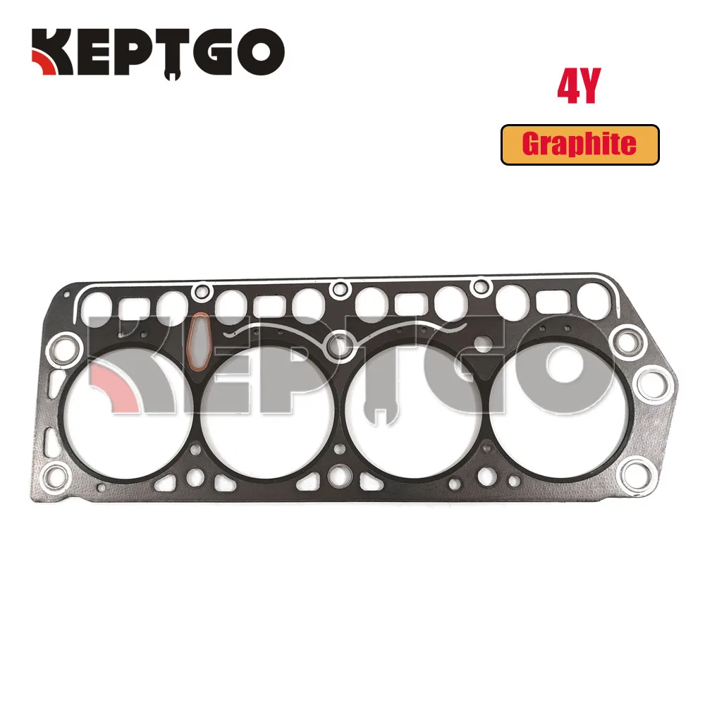 

New 4Y Head Gasket For Toyota Forklift 02-5FGU30 Replacement Part 11115-76029-71