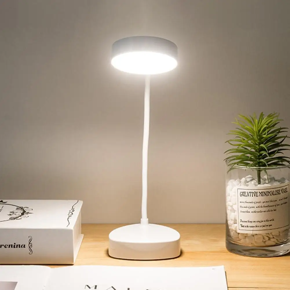 مصباح LED قابل للطي يعمل باللمس ، قابل لإعادة الشحن ، USB ، حماية العين ، مثالي للدراسة أو طاولة السرير.