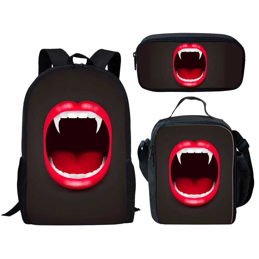 2025 3 unids/set mochila con estampado de tiburones para niños, mochila escolar con purpurina a la moda para niñas, mochilas de viaje con holograma láser bonito para niñas