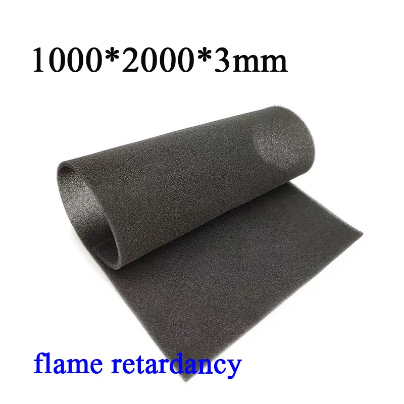 

flame retardant 1000mm*2000mm*3mm cabinet chassis dust-proof cotton dust filter sponge air filter cotton 3 mm thick medium hole
