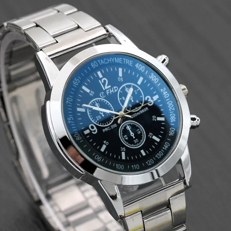 2022 Top Brand Men Watch Stainless Steel Sport Quartz Hour Wrist Analog Watch Mature Men Business Watch High Quality Watches