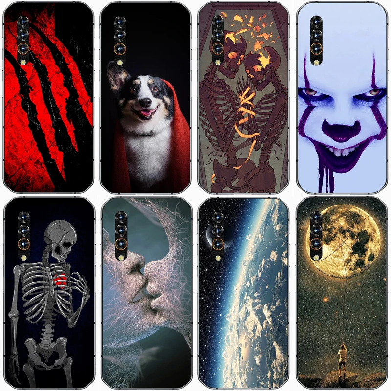 Fashion Soft silicone TPU Back Cover For Blackview BL6000 Pro 5G Phone Funda Case For Blackview BL6000 Cute Cartoon Case