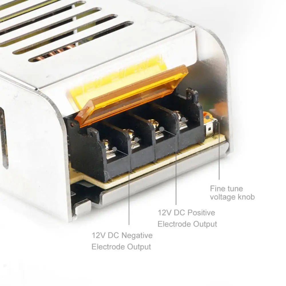 DC12V LED Power Supply 5A 10A 12.5A 15A 16.5A 20A 30A Switch Transformer WS2811 WS2815 LED Strip Light Adapter 5050 3528 Lights