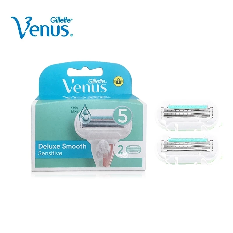 

Gillette Venus бритвенные лезвия алоэ 5 слоев лезвия для бритья подходит для всех держателей Венеры подходит для чувствительной кожи с мылом