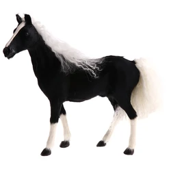 27*13*25cm Interior Simulation Horse Model Animal Model Ornament Figurine Cute Home Decoration Gift For Friend Toy
