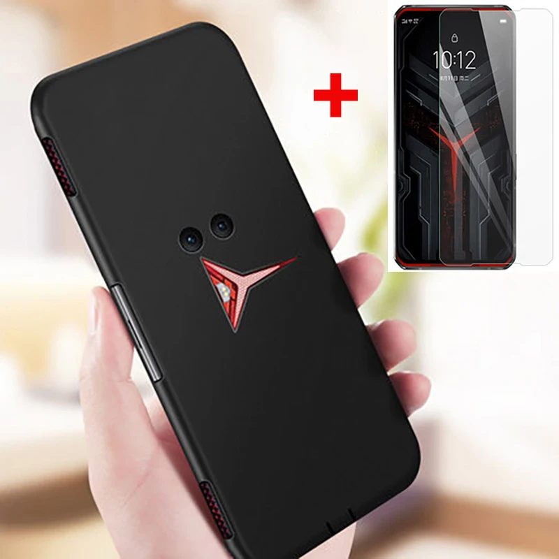 For Lenovo Legion Phone Duel case L79031 TPU Slim Soft Silicone Back Cover For Lenovo Legion Pro 5G cases with tempered glass