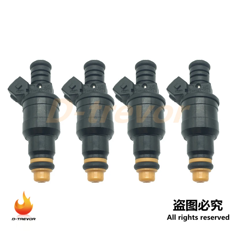 4PCS OEM 0280150734 Fuel injector For Volvo 240 YRS 1990-1993 2.3L I4 852-12139