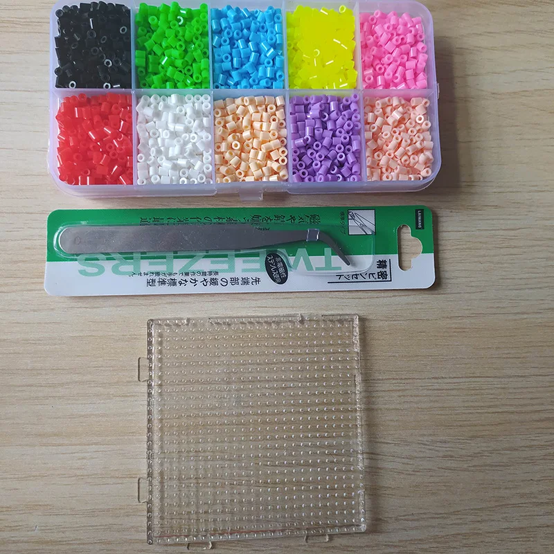 4500pcs/box 2.6mm mini hama beads kids Perler Fuse Beads toys available quality guarantee diy toy for children activity Iron