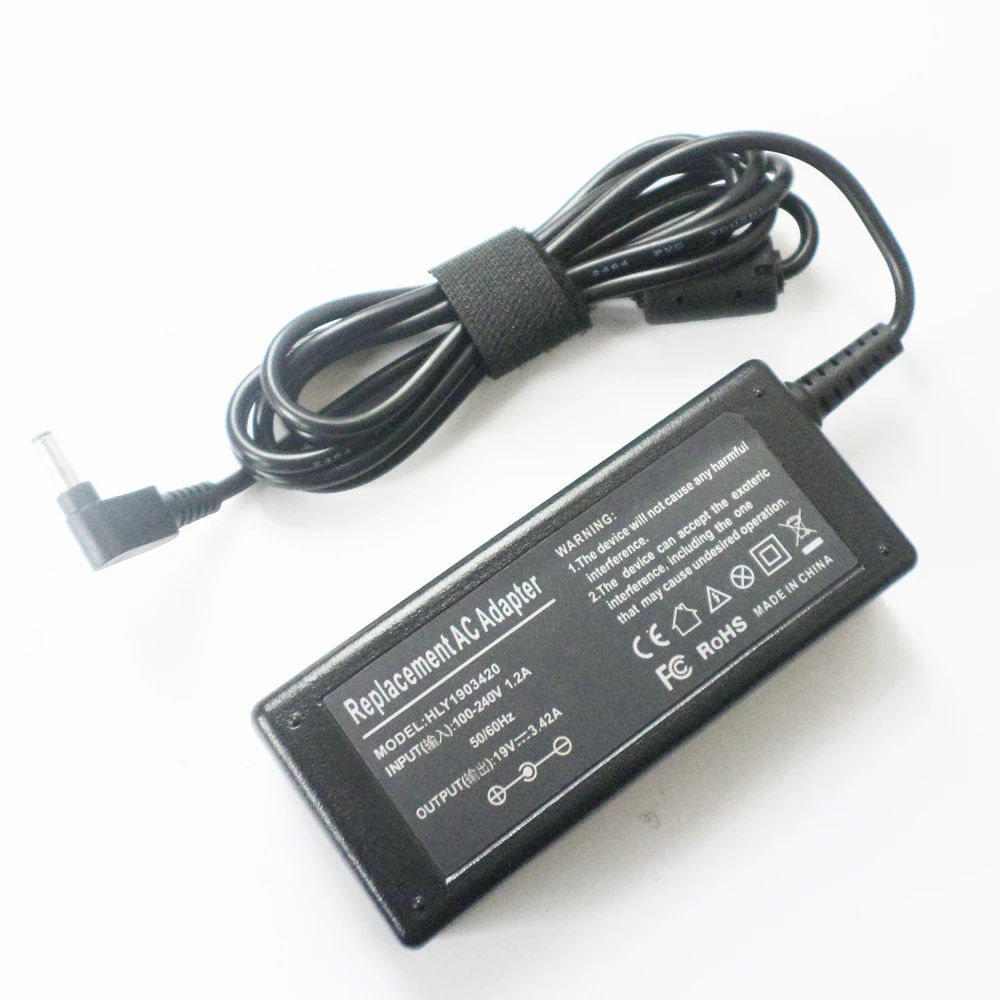 New 19V 3.42A 65W Notebook AC Adapter Power Supply Cord Battery Charger For Asus x540ya x556uf tp301ua x540la UX330UA UX360CA