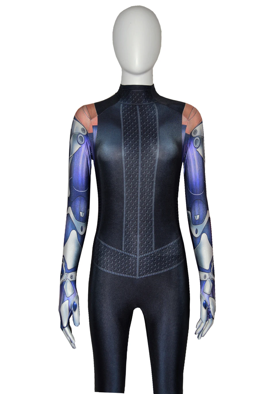 Alita donna Costume Cosplay stampa 3D Spandex Costume donna tuta Costume di Halloween Zentai tuta donna tuta