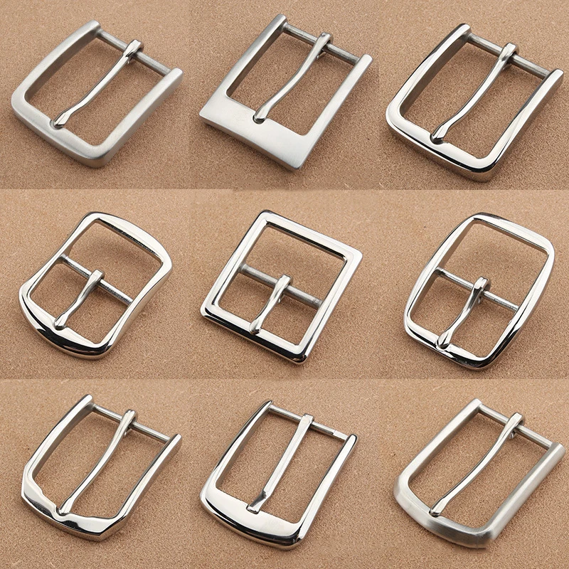 1 Stück 35mm Gürtelschnalle 304 Edelstahl Stiftschnalle Herren Taillengürtel Kopf Lederhandwerk Gürtelteile DIY Hardware Zubehör – Detail 19