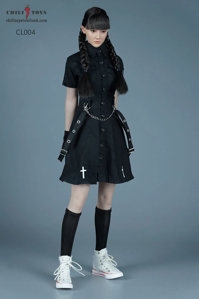 CL004 1/6 kobiety żołnierz dziewczyna wojskowy kostium bojowy seksowna energiczna odzież robocza mundur wojskowy dla 12 "model postaci