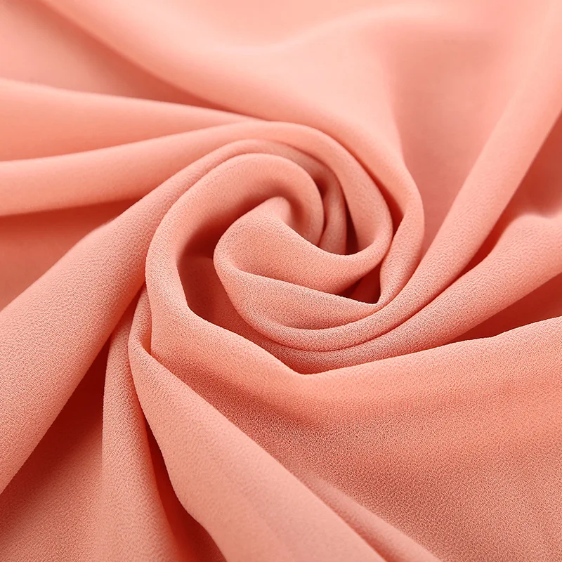 Women Plain Bubble Chiffon Scarf Hijab Wrap Printe Solid Color Shawls Headband Islam Long Hijabs Headband Hijab Femme Musulman