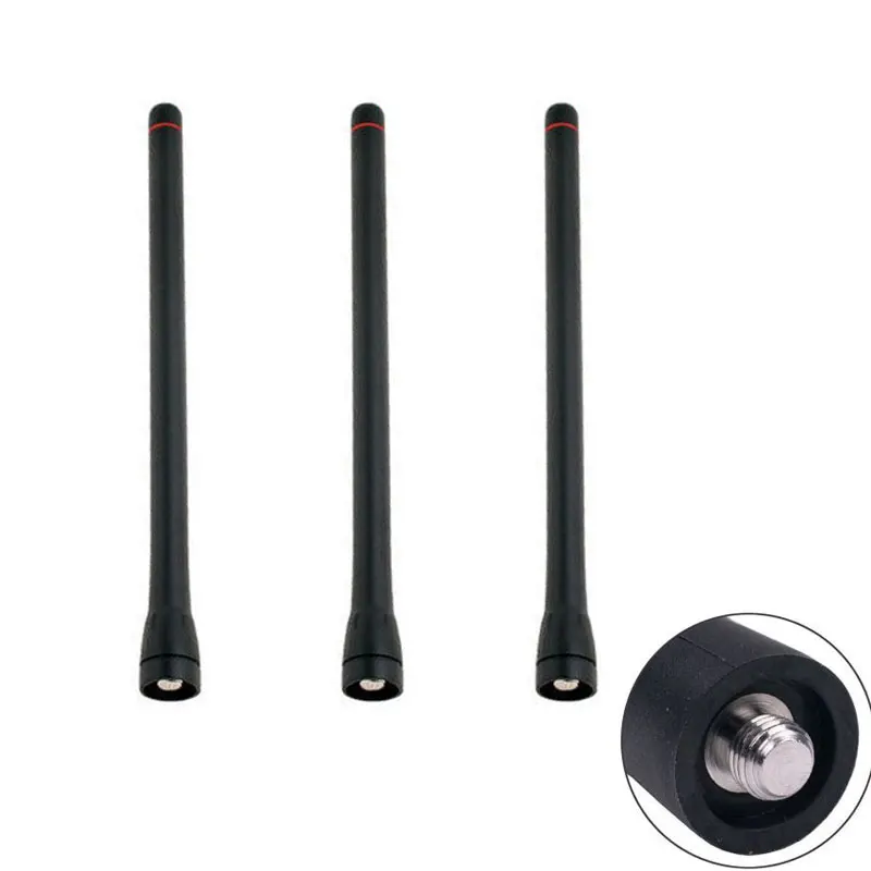 3X FA-SC57U UHF 430-470MHz Antenna for IC-F16/F26 IC-F3022T/S IC-F4022T/S IC-F33GT/GS F43GT/GS IC-F51  IC-V80E