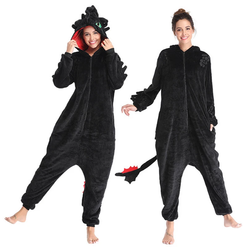 comment-dresser-votre-dragon-kigurumi-anime-krokmou-pour-femme-grenouillere-a-glouton-d'hiver-vetements-de-nuit-animaux-mignons-combinaison-cosplay-pyjama