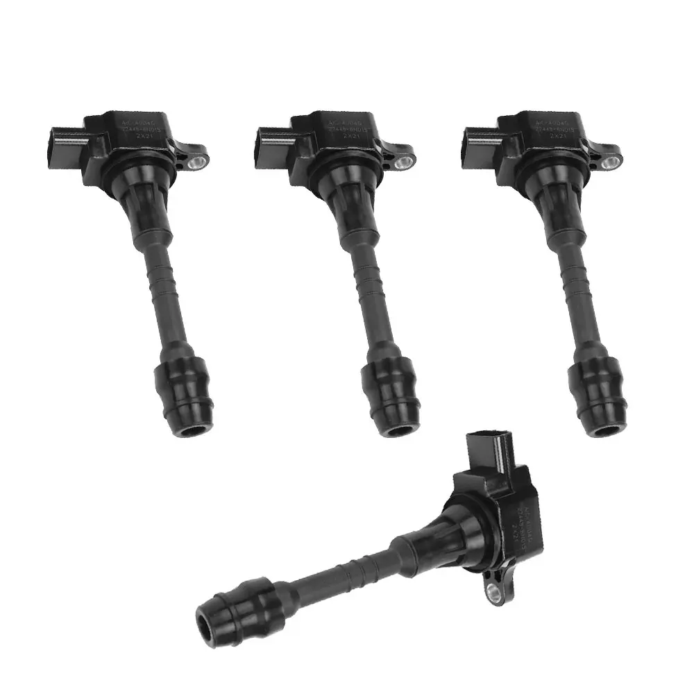 

4Pcs/Set 22448-6N015 IIgnition Coil Rubber Boot Pack For Nissan Sentra 2002-2006 1.8 L4 22448-6N002,22448-6N012 ,22448-6N010