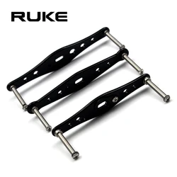 Ruke Fishing Reel Handle for Bait Casting, Aluminum Alloy Rocker , 8*5 Hole Size, Suit for A/D Type Reel,7x4x2.5 mm