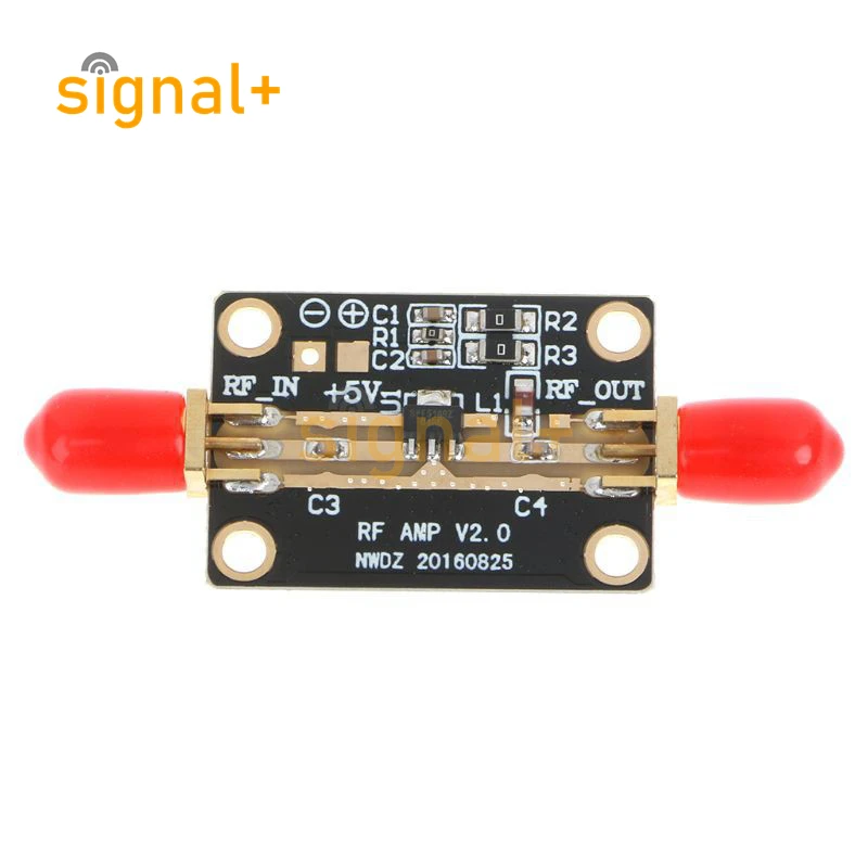 Low Noise Amplifier LNA 0.05-4GHz NF=0.6dB RF FM HF VHF / UHF Ham Radio high linearity low noise amplifier Modules