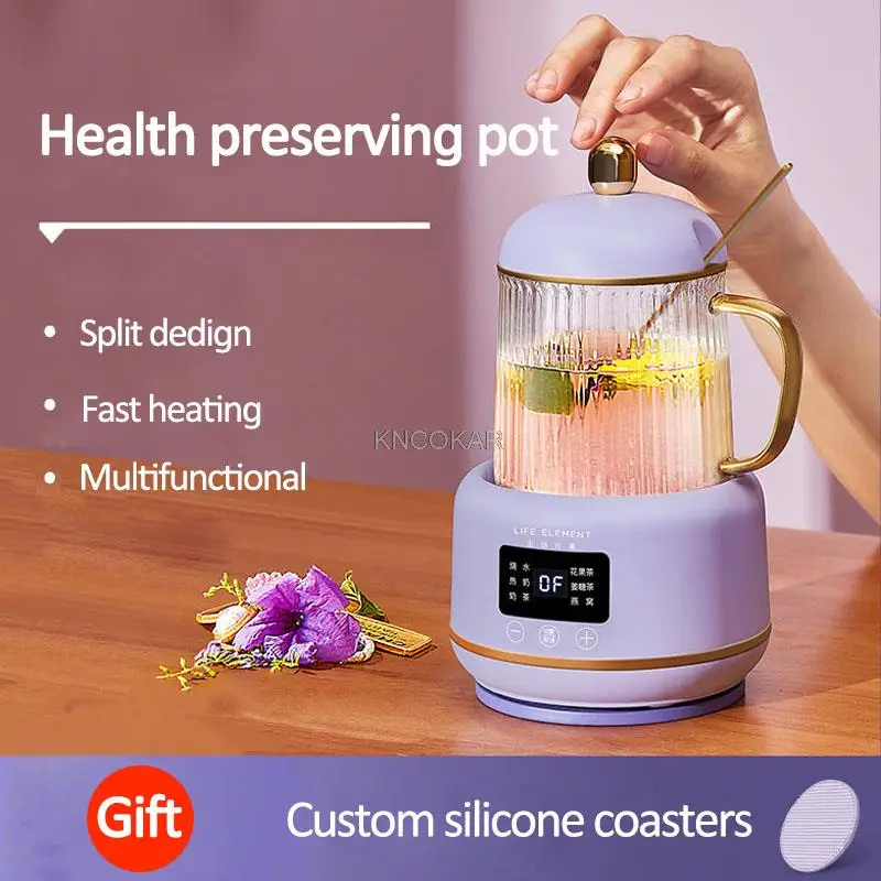 

400W Electric Kettle Tea Pot Min Health Preserving Pot Boiled Water Teapot Stew Cup Solw Cooker Multifunctional Kettle Office