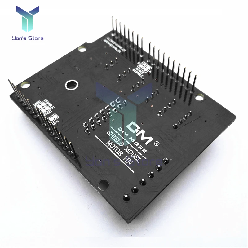 For Arduino  R3 MEGA2560 Dual Channel DC Motor Driver Shield Expansion Board L298NH Module Driving Module Replace L298P L298