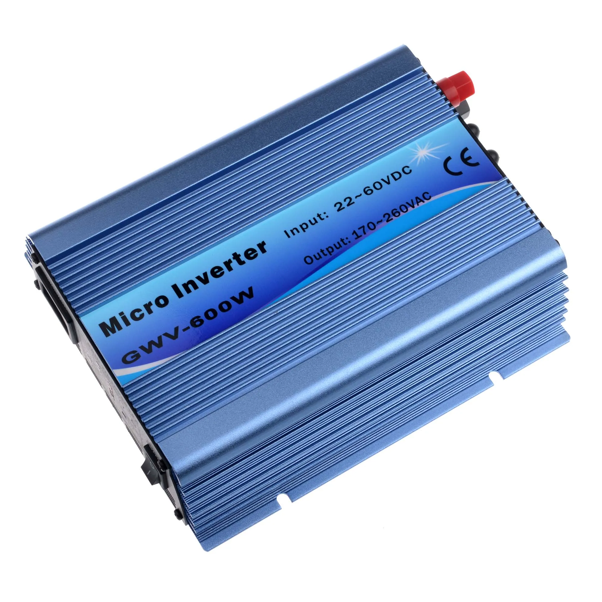 600W MPPT Grid Tie Inverter DC18V/24V/36V to AC110V or 220V Pure Sine Wave Inverter For Solar Panel Solar Inverter Grid Power CE