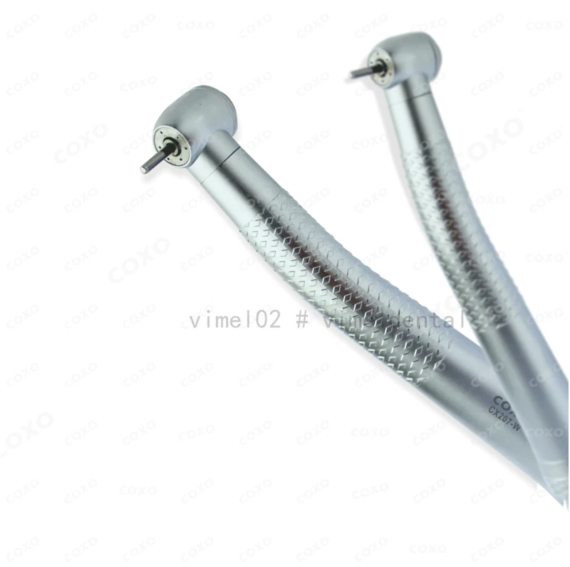 COXO CX207-W push button Dental high speed handpiece Air Turbine 2/4 Hole