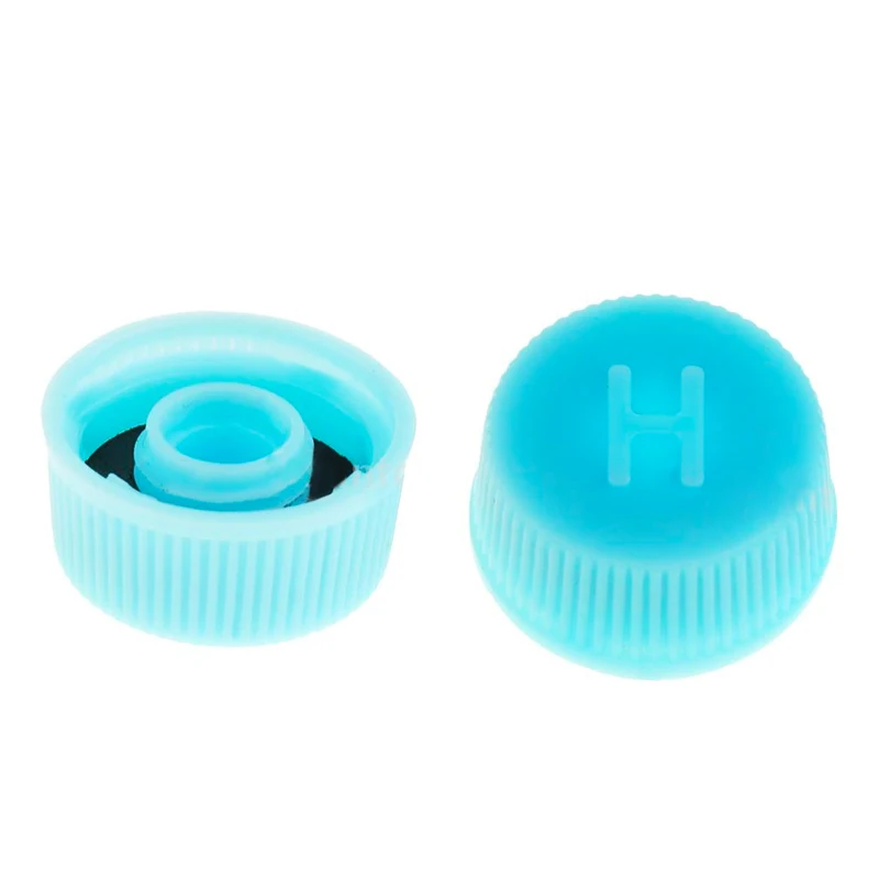 2pcs Car Air Conditioning R134a Charging Service High/Low Side Port Caps for Toyota Honda Nissan Ford for vw Etc Car  cessories