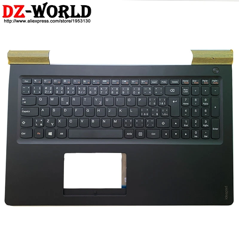 

New/orig Palmrest Upper Case With Czech Keyboard for Lenovo Ideapad 700-15ISK Laptop C Cover 5CB0L03498