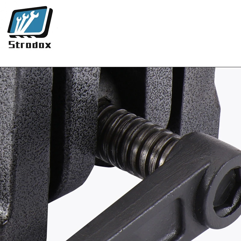 V-Shaped Vise จมูกแบนคีมหนีบศูนย์ทรงกระบอก Vise Bench Vise Heavy Duty เครื่อง Precision Vise