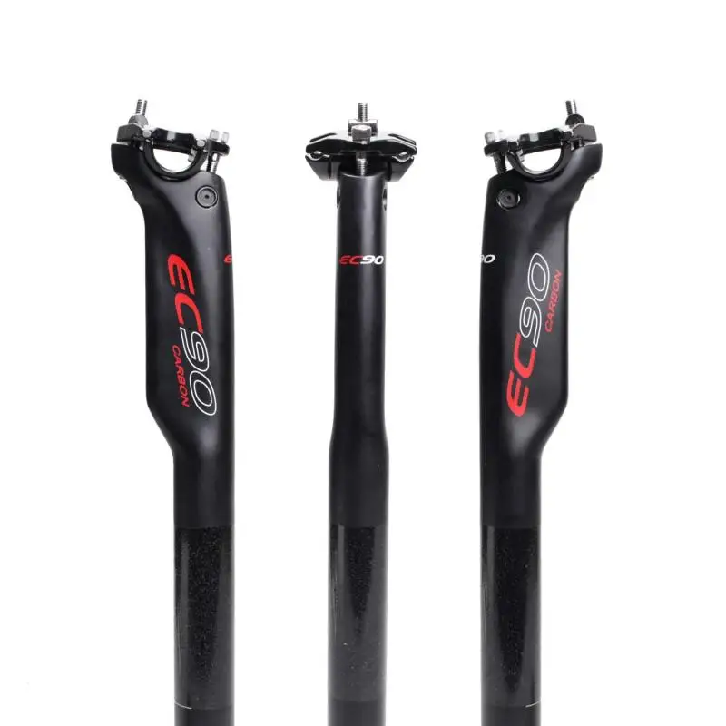 EC90 z włókna węglowego MTB/droga rowerowa sztyca uzwojenia zacisk sztycy 27.2/30.8/31.6mm sztyca podsiodłowa części rowerowe UD matowy