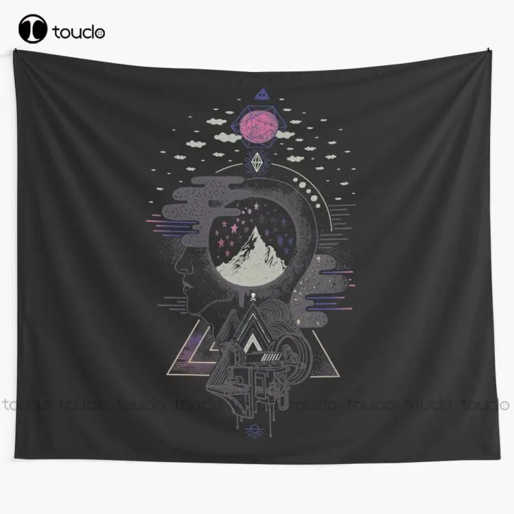 

Hyper Dreamer Surreal Surrealistic Surrealism Tapestry Tapestry Anime Blanket Tapestry Bedroom Bedspread Decoration High Quality