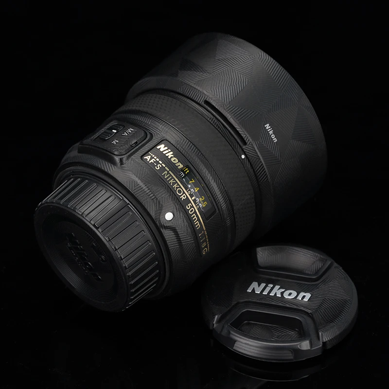 Película protectora de lente SLR para NIKON AF-S 50F1.8G, Protector de lente, antiarañazos pegatina, película de envoltura de lente