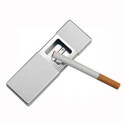 Portable Ashtray Metal Environmental Protection Pocket Sealed Ashtray Mini Portable Ashtray Portable Ash Tray Pocket Ashtrays