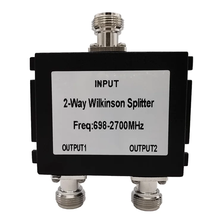 Antenna 698-2700MHz 2/3/4 Way Power Splitter Divider Wilkinson Micro Strip 50W N Female Connectors Mobile Phone Signal Booster