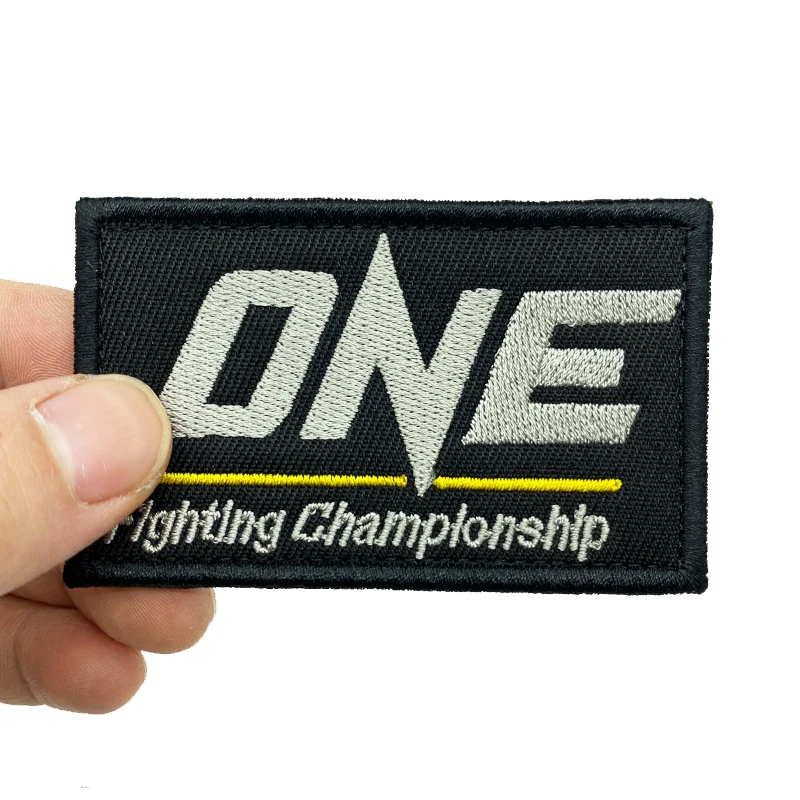 Parche táctico bordado Campeonato Lucha – Brazalete militar con gancho - imagen 3