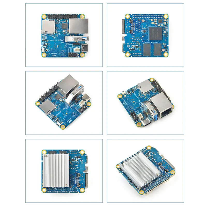 Imagem -06 - Placa de Desenvolvimento Nanopi Neo3 Mini Rk3328 Porta Gigabit Ethernet 1gb 2gb de Memória Openwrt Lede Dropship