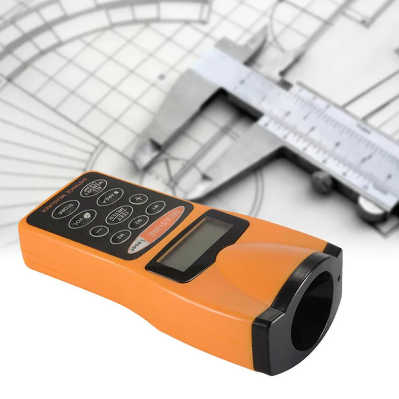 

Professional Digital CP-3007 Ultrasonic Distance Meter Measure Laser Designator Point Rangefinder LCD CP3007 Range Finder