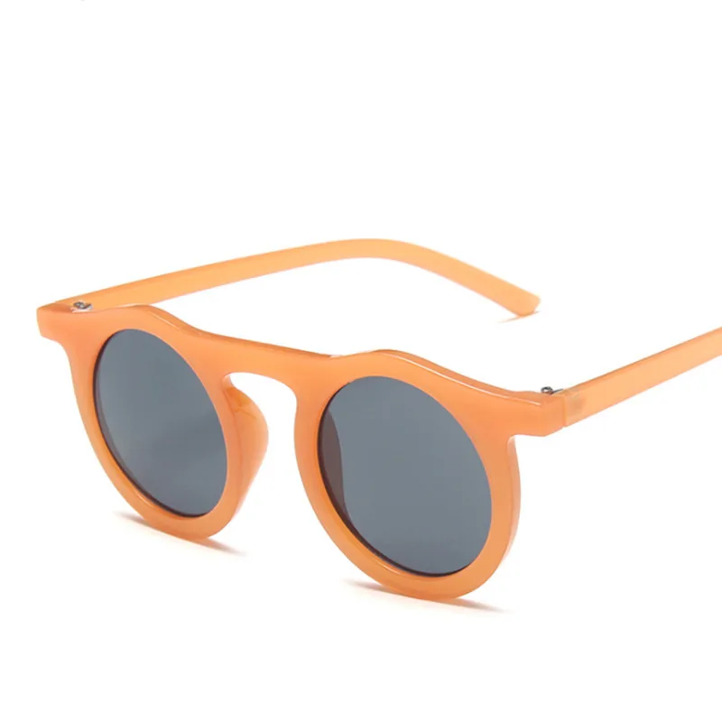 Óculos de sol redondo vwktuun para homens óculos redondos cor pastel uv400 óculos de sol para mulheres óculos de sol steampunk para dirigir