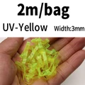 Cinta UV Amarilla de 3mm x 2M