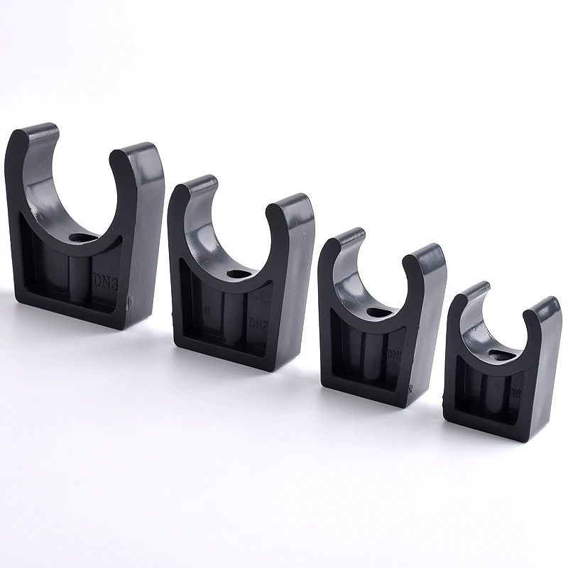 High Quality Inner Diameter 20~63mm UPVC Pipe Clamp Water Support PVC Tube Connector Garden Irrigation Aquarium Fish Tank Joints